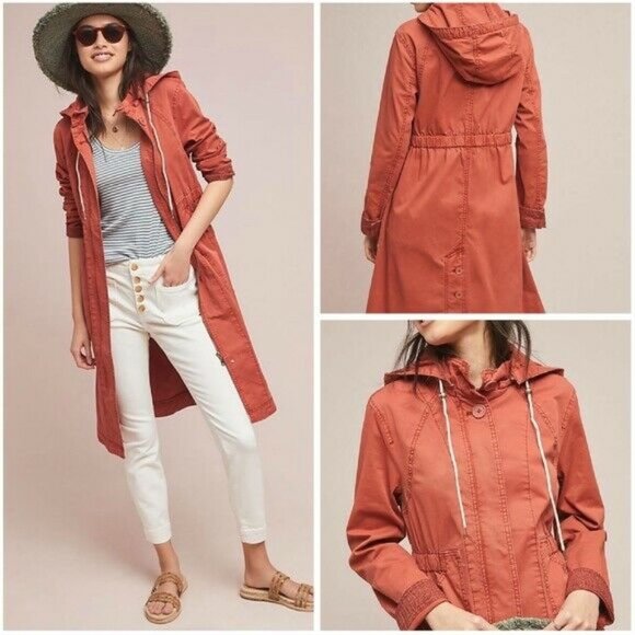 Anthropologie Jackets & Blazers - NEW! Anthropologie Longline Anorak